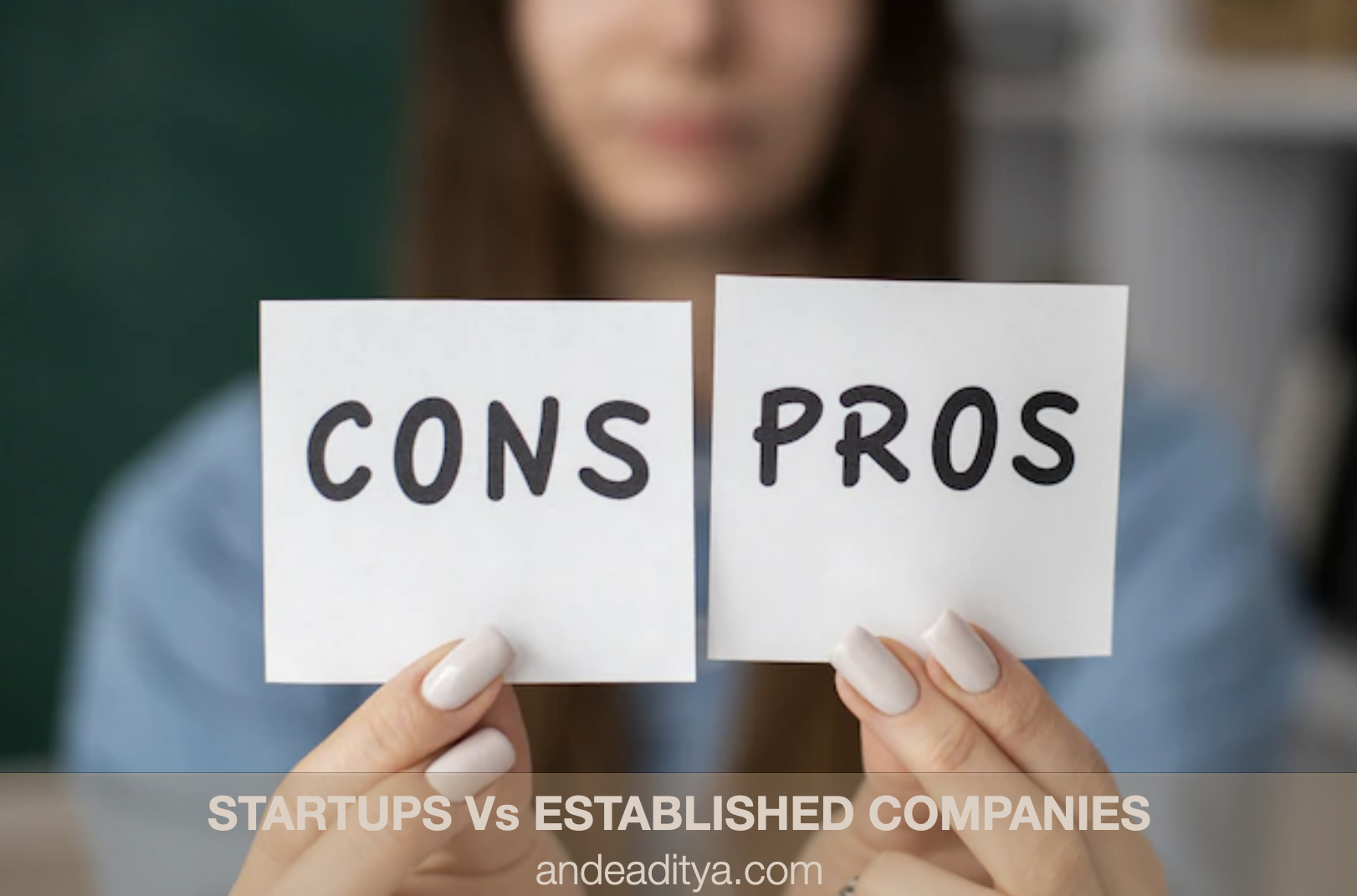 Weighing the pros and cons of startup and established companies